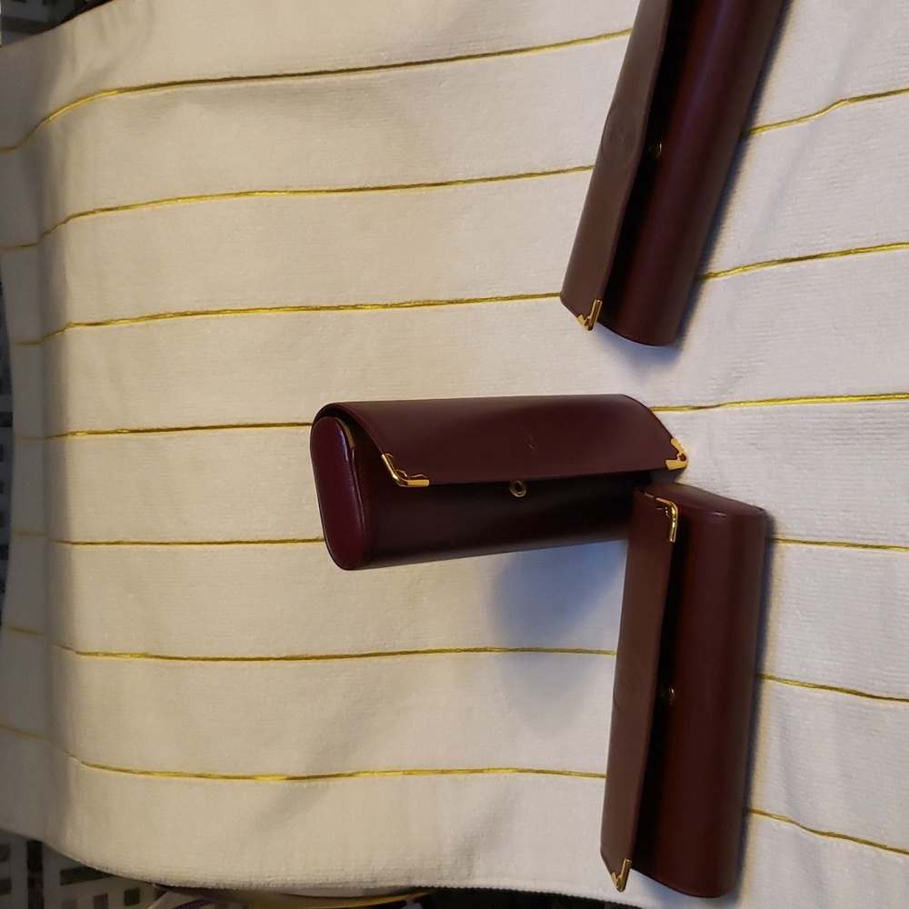 3 pc Original Cartier glasses cases, sold separately,  the price is per pc